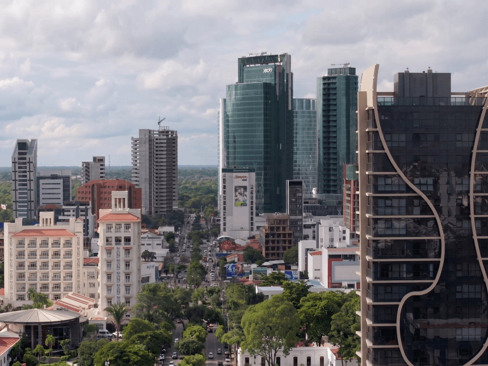 Vista de Santa Cruz de la Sierra, Bolivia