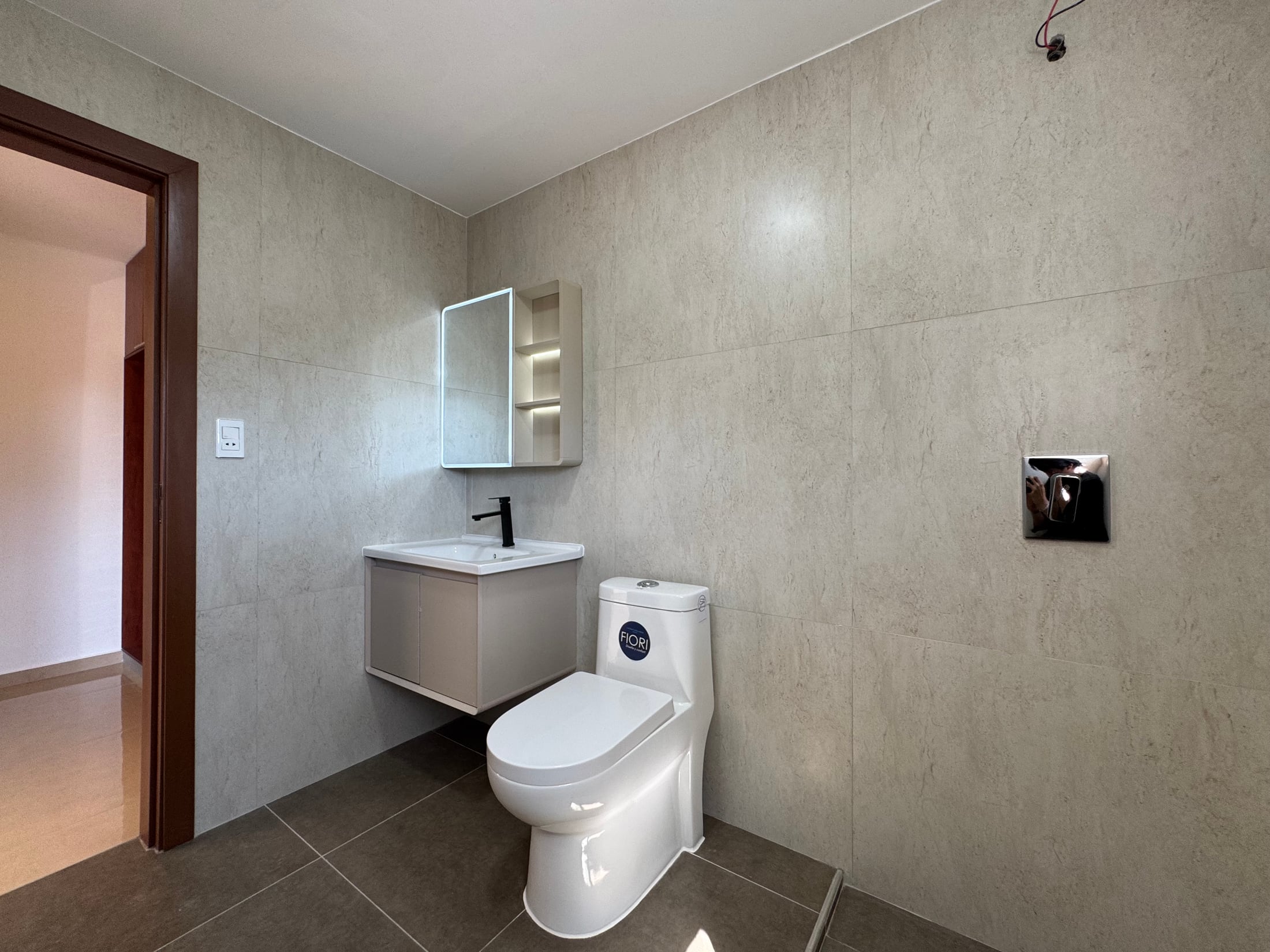 El baño de la suite, otro ángulo.